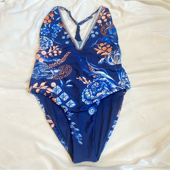 New! Agua Bendita Aloe AsureOne Piece Swimsuit 3940 - Picture 2 of 7